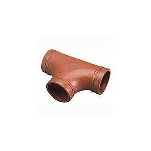 100mm (4") Tee Roll Grooved - Cast Iron