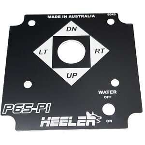 Control System - Faceplate P65-P1 Heeler Water Canon